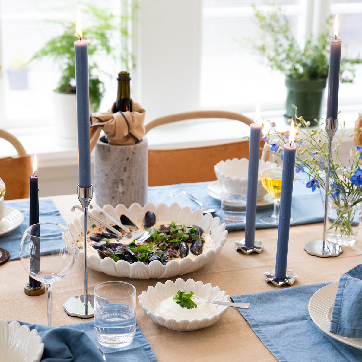 Sagaform Dagny Syvä Lautanen 32 cm Valkoinen