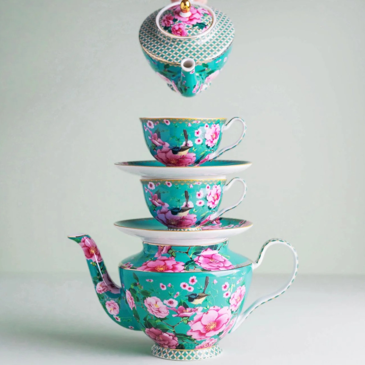 Maxwell & Williams Silk Road Teekannu 1 L Sininen