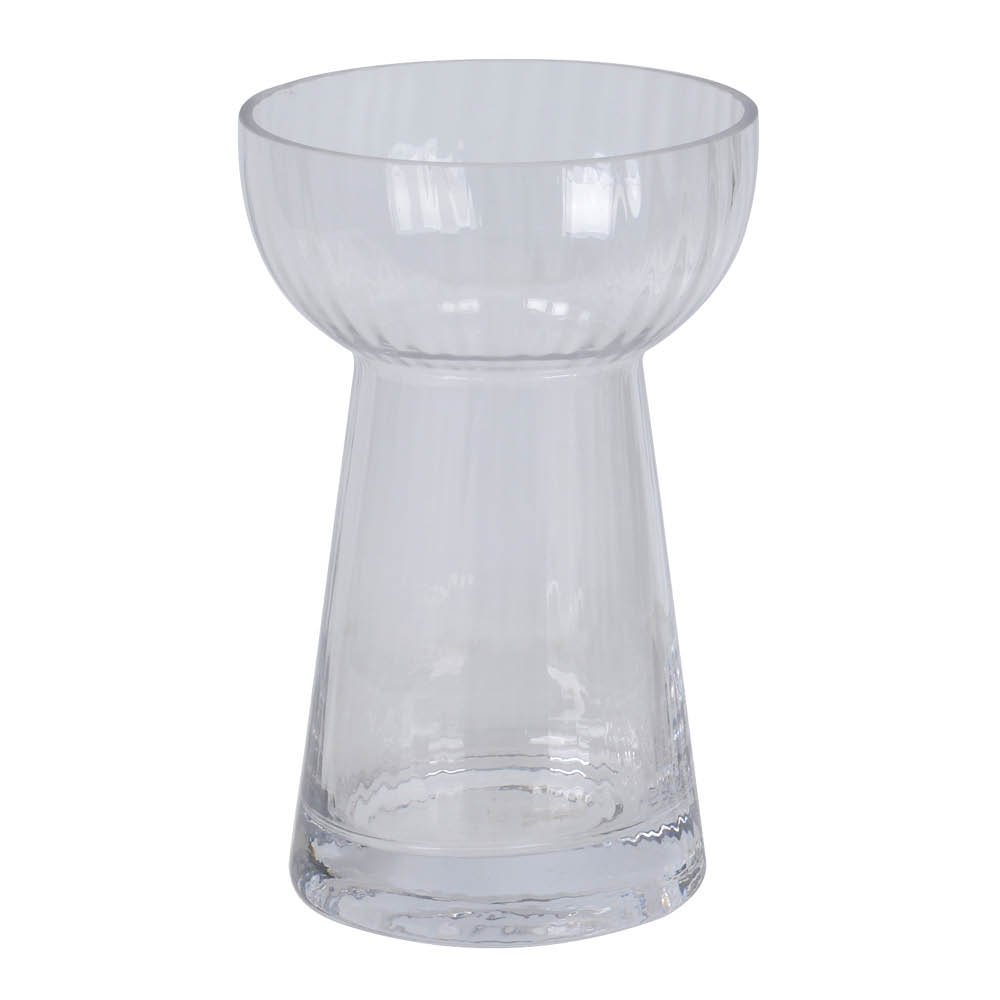Holmen Fia hyasintvase 14,5 cm klart glass
