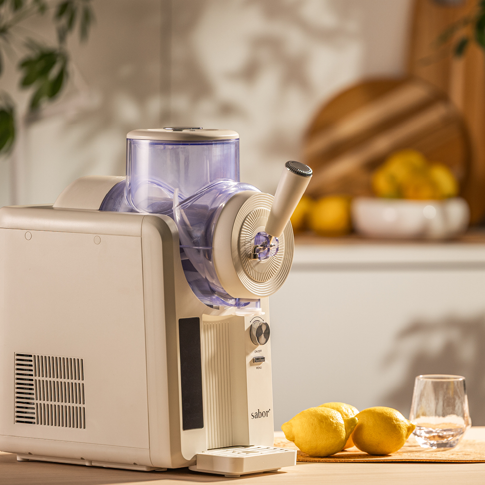 Sabor IceCraft slush- og softismaskin 1,2L krem