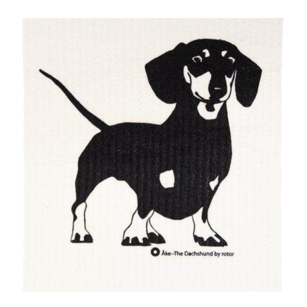 Rotor Design Åke disktrasa 20x17 cm 6-pack svart/vit