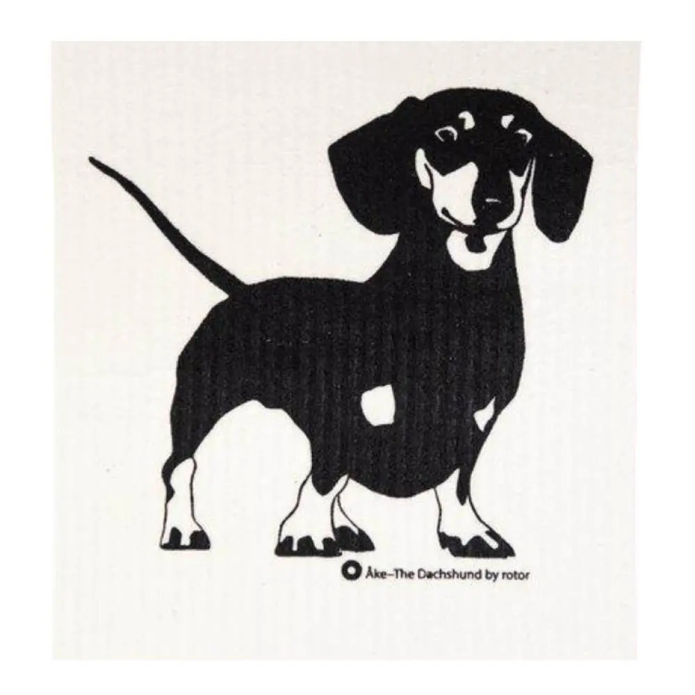 Åke Tiskirätti 20x17 cm 6 kpl Musta/Valkoinen