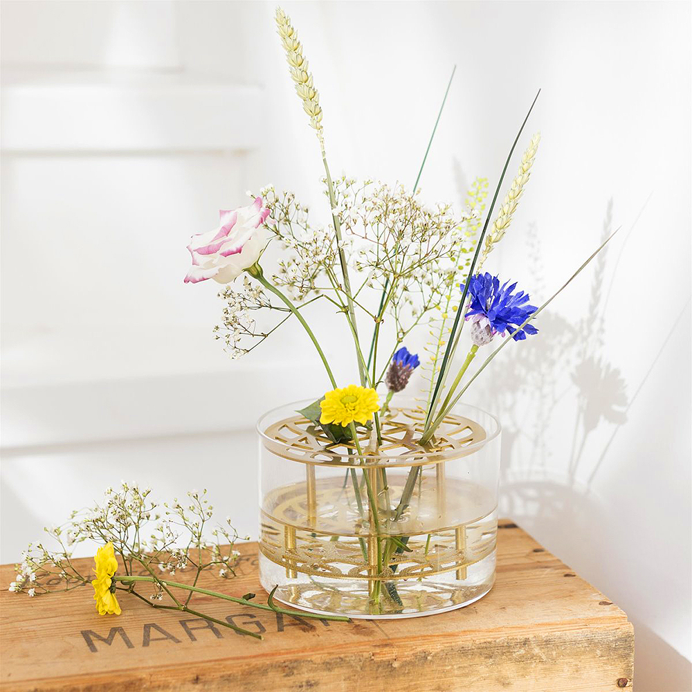 Klong Äng Vas liten Mässing