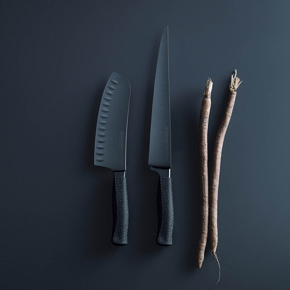 Wüsthof Performer santokukniv 17 cm svart
