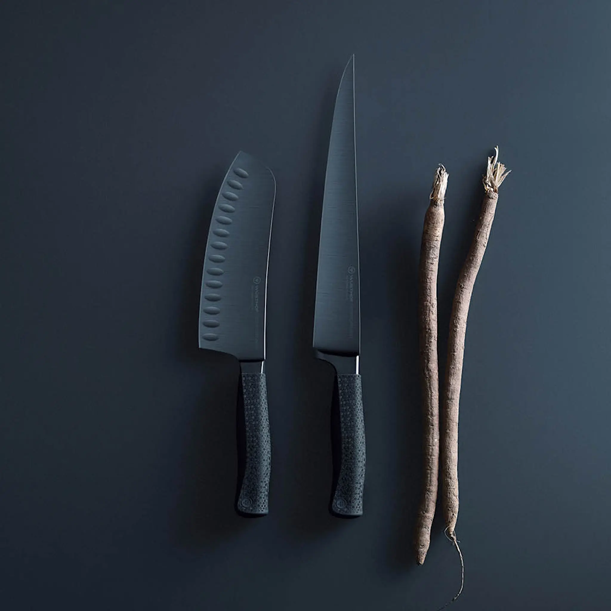 Wüsthof Performer santokukniv 17 cm svart
