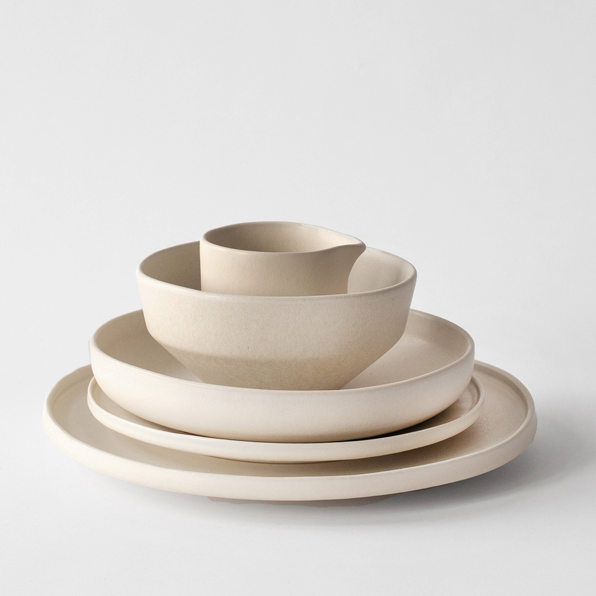 Tell Me More Centro salattallerken 22,5 cm wheat