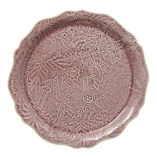 Arabesque serveringsfat 34 cm lavender