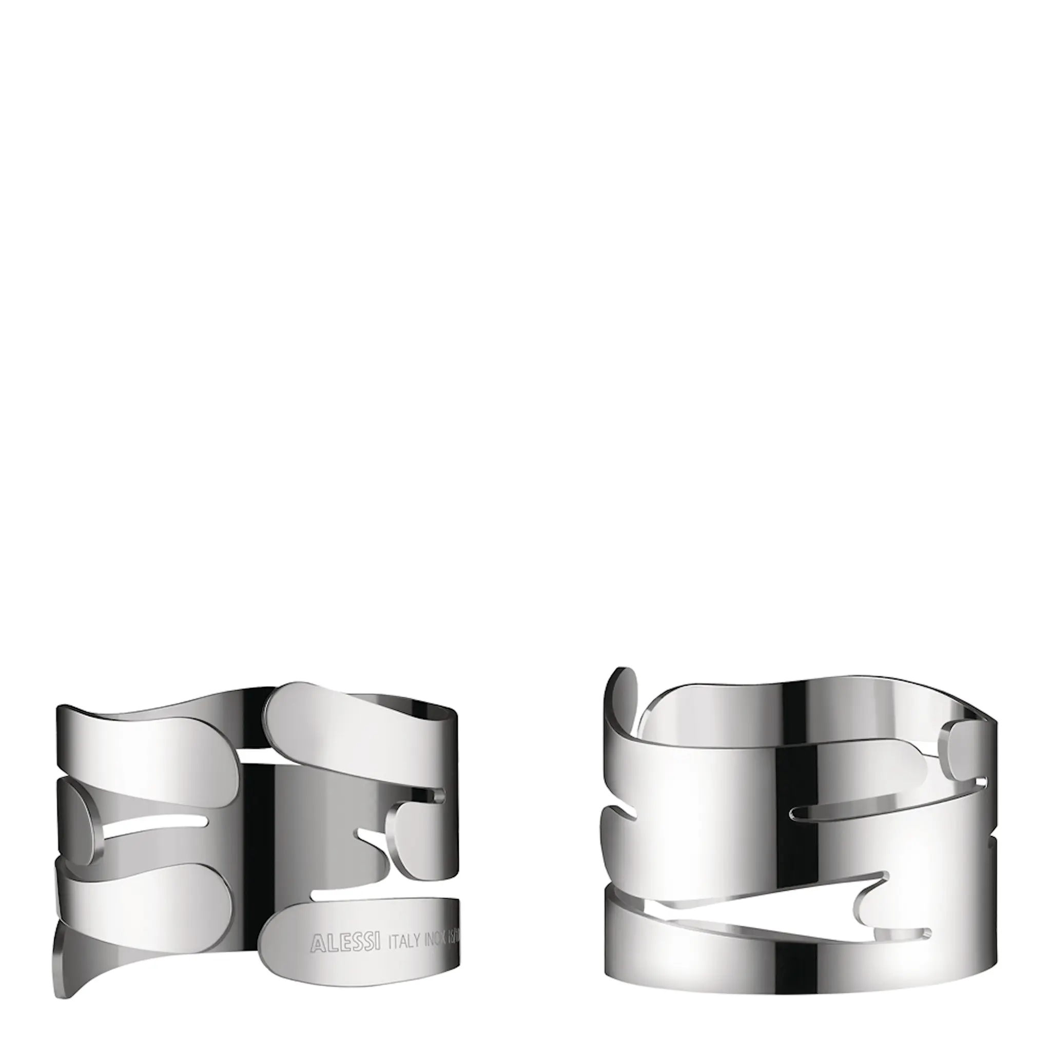 Alessi Alessi Servettring 2-pack Silver