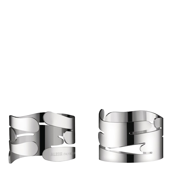 Alessi Servettring 2-pack Silver
