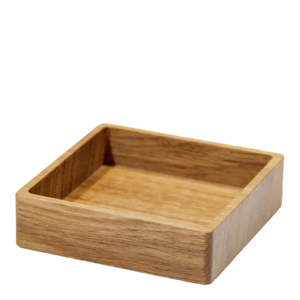 Wood Box Square S Tarjotin Tammi