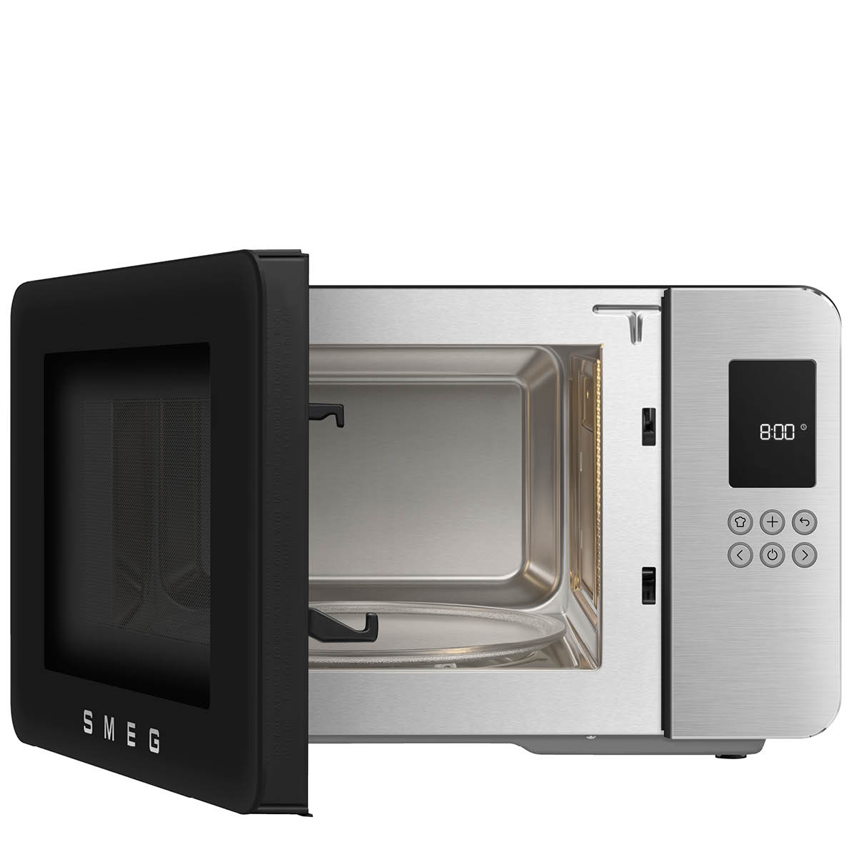 Smeg Smeg Collezione mikrovågsugn grill MOC01 1900W matt svart