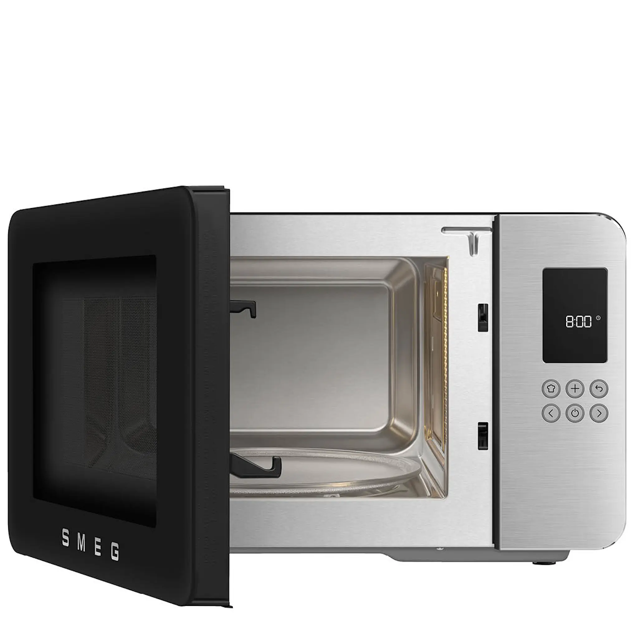 Smeg Smeg Collezione mikrovågsugn grill MOC01 1900W matt svart