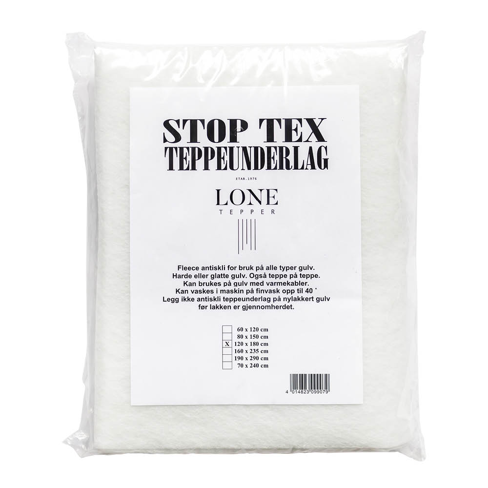 Lone Tepper Stop-Tex filt underlag 120x180 cm