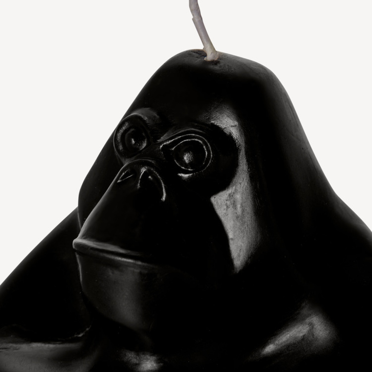 Kosta Boda Gabba Gabba Kynttilä 11,5 cm Musta