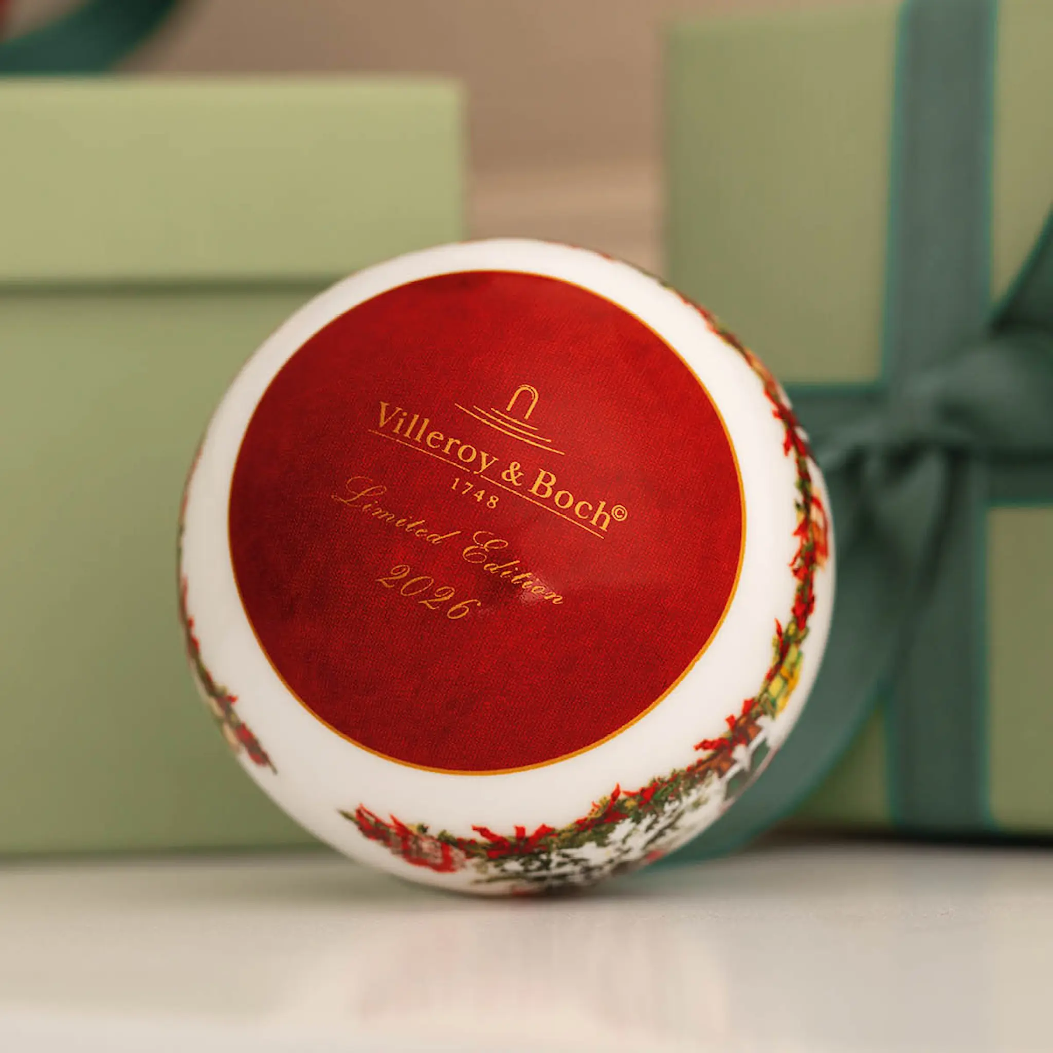 Villeroy & Boch Annual Christmas Joulupallo 2026 18x15 cm