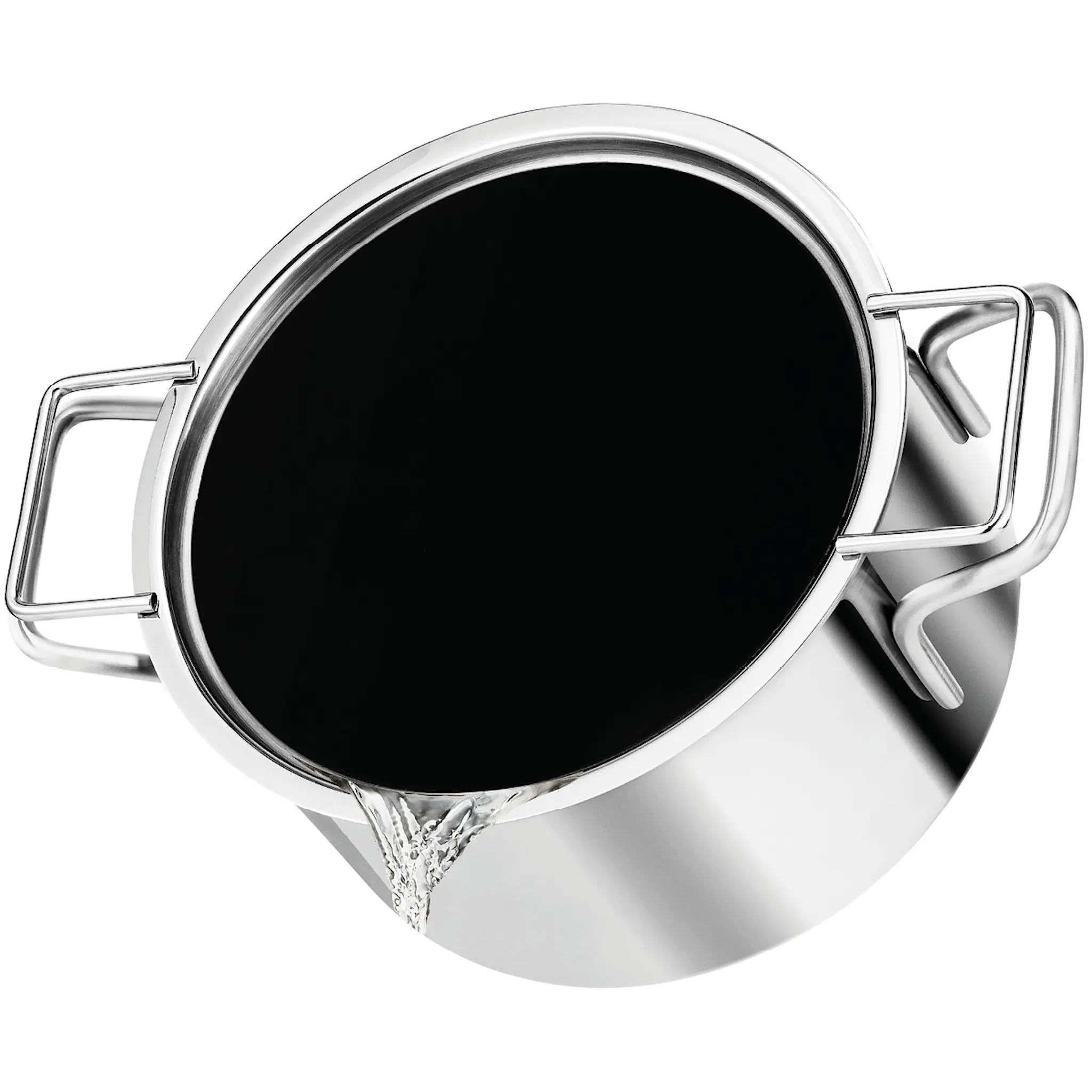 Eva Trio Hällock med silikonduk 20 cm svart/stål