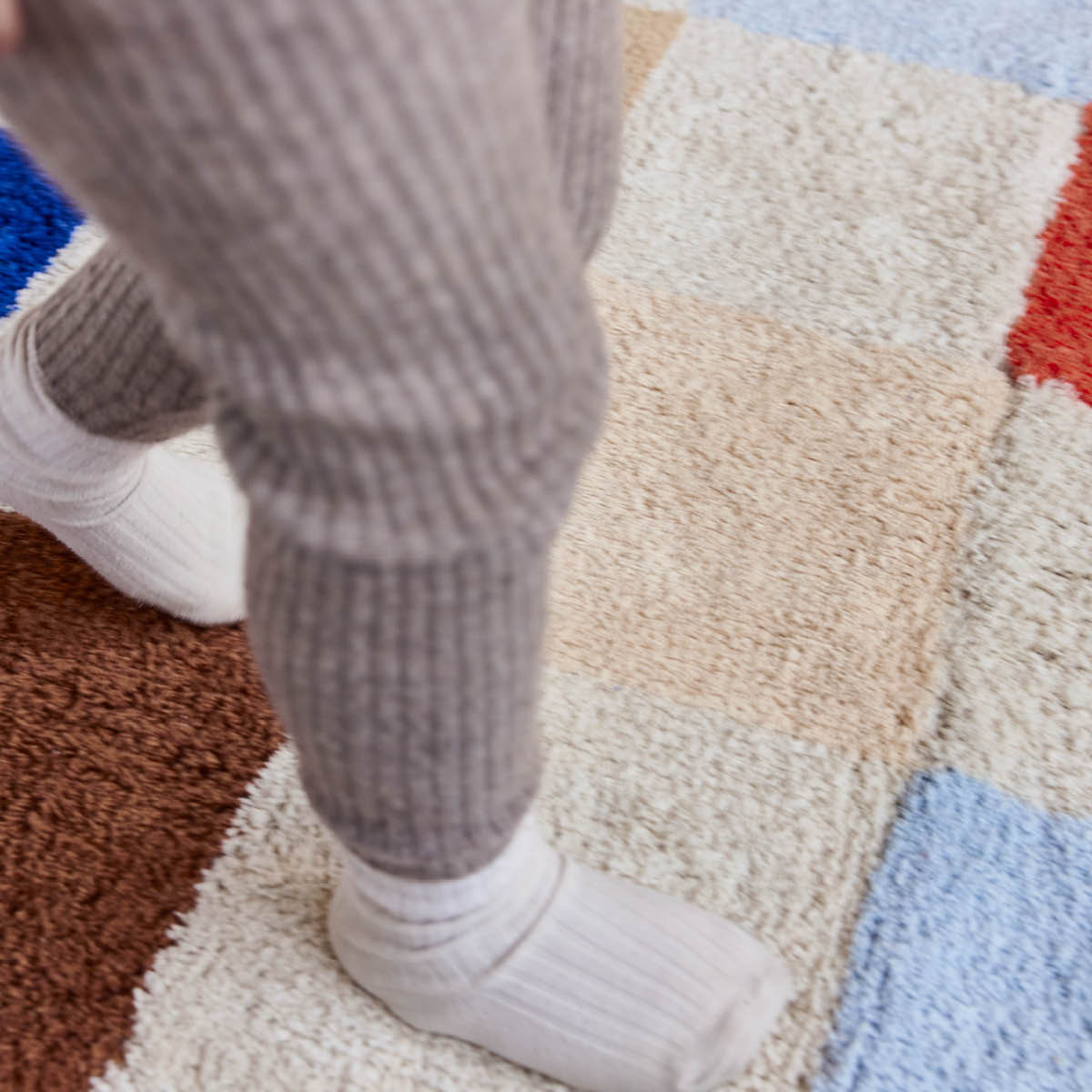 OYOY Chess matta 168x84 cm Multi