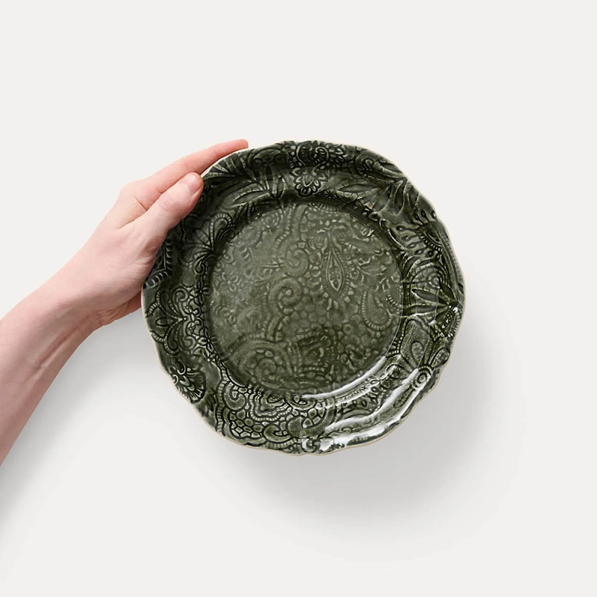 Sthål Arabesque Lautanen 23 cm Shadow