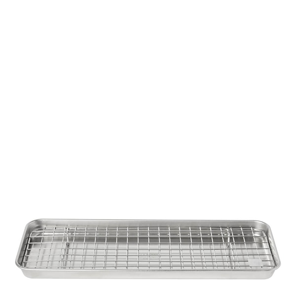 Mathias Dahlgren gastrobleck med galler 38x14 cm rostfri