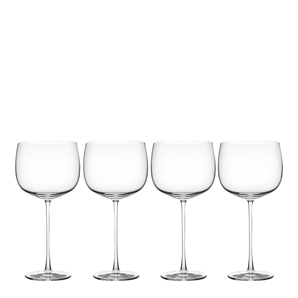 Kosta Boda Nutid XL punaviinilasi 71 cl 4 kpl