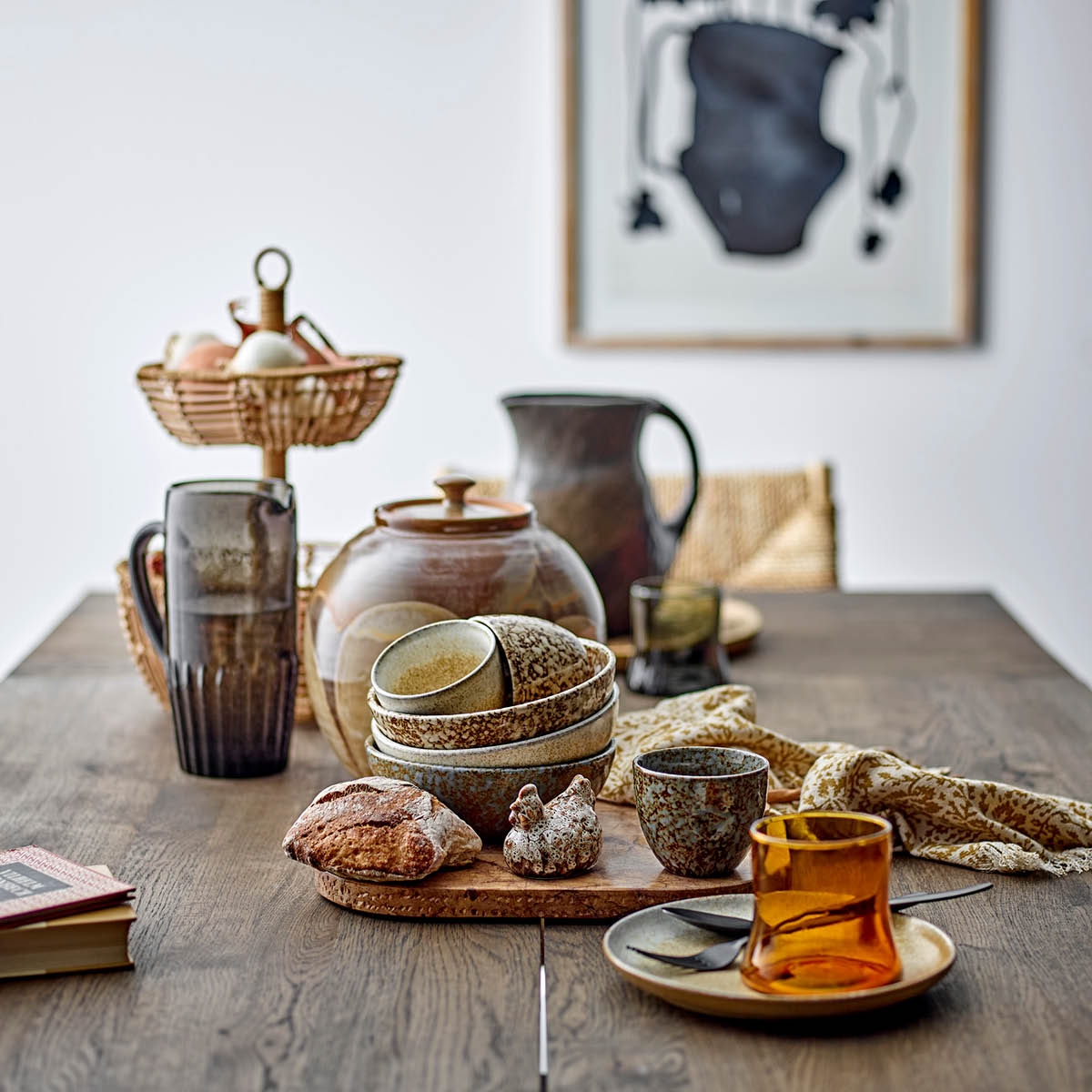 Bloomingville Salt- och pepparset Chicky 2 cl 2-pack vit