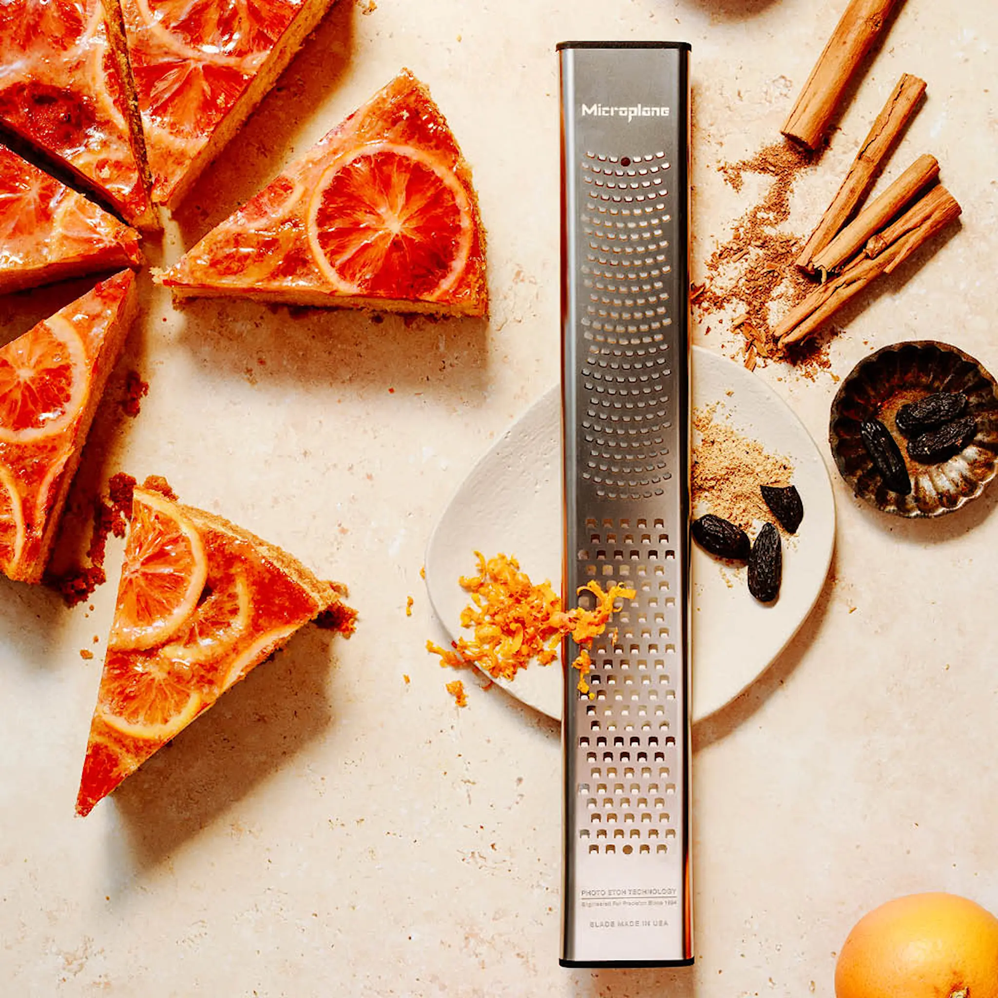 Microplane Dual Blade zester rivjärn stål