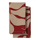 Edith kökshandduk 70x50 cm 2-pack vinröd