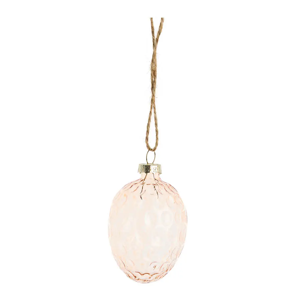 Florella Riippukoriste kananmuna 7 cm Vaaleanpunainen