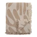 Alk pläd 160x130 cm brun