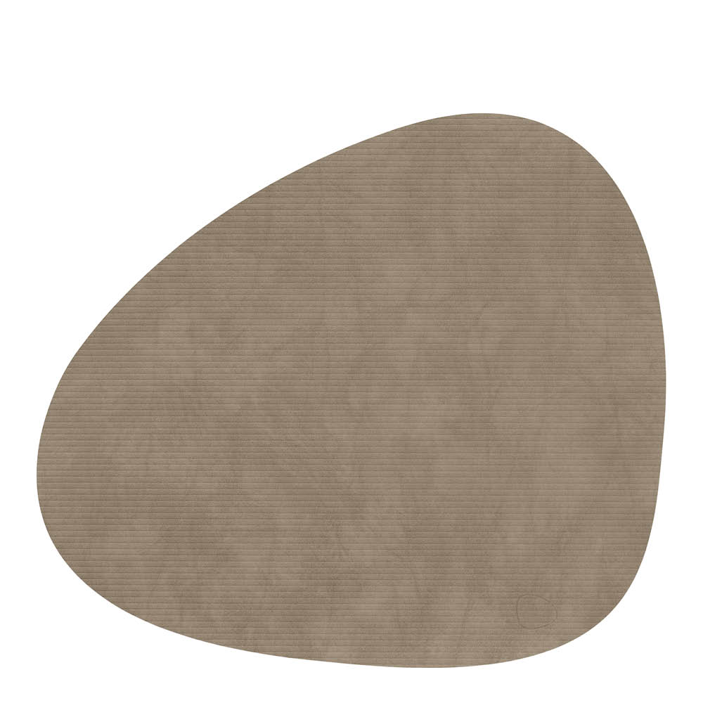 LIND DNA - Curve Corduroy Pöytätabletti 37x44 cm Nomad Grey