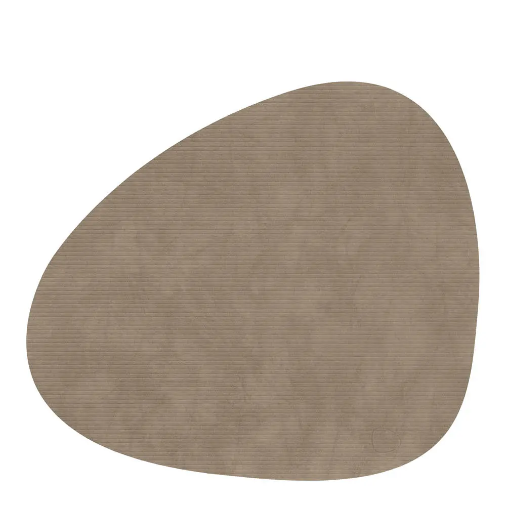 Curve Corduroy Pöytätabletti 37x44 cm Nomad Grey