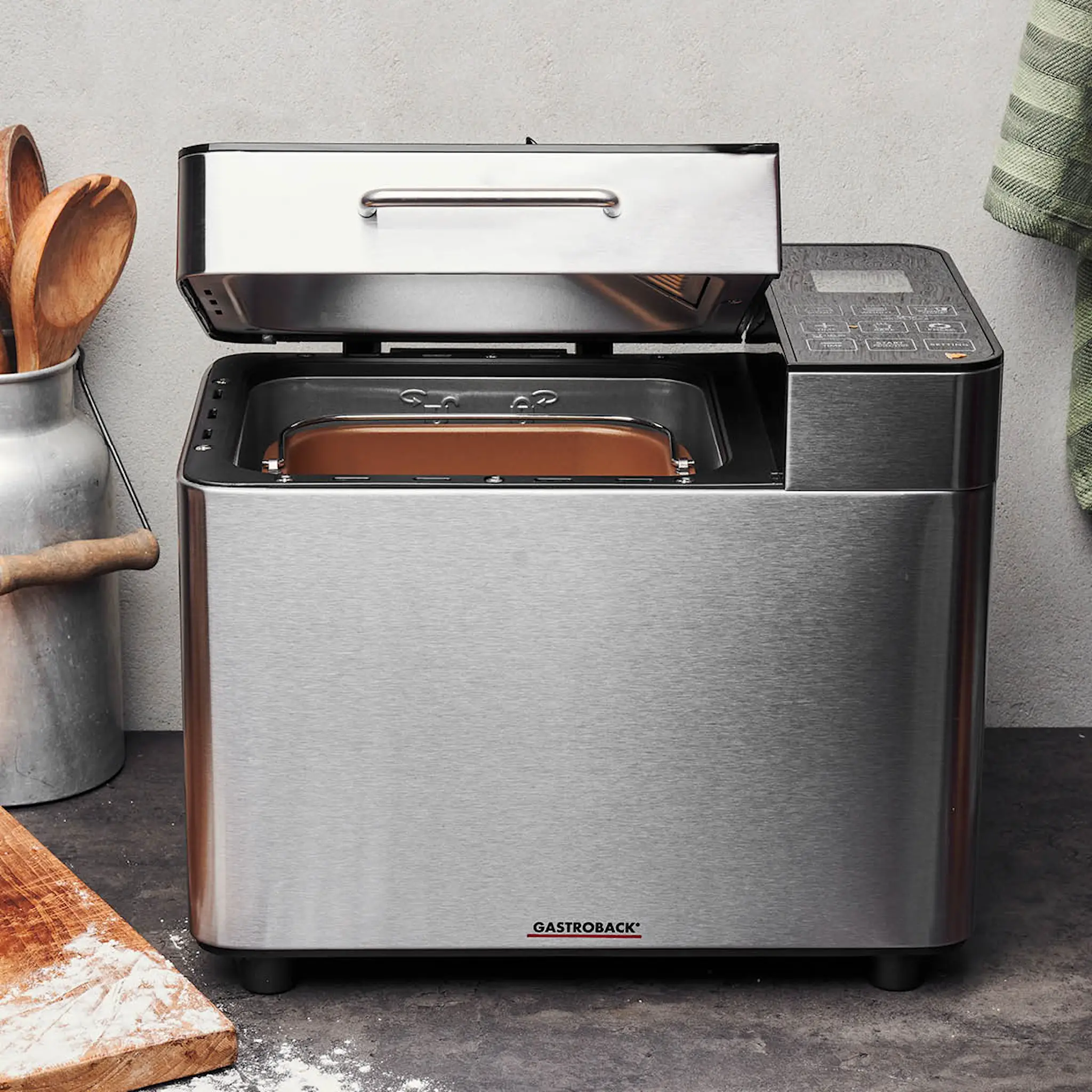 Gastroback Design Bread Maker Advanced bakmaskin stål