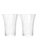 Aurelia dricksglas 34 cl 2-pack klar/räfflad