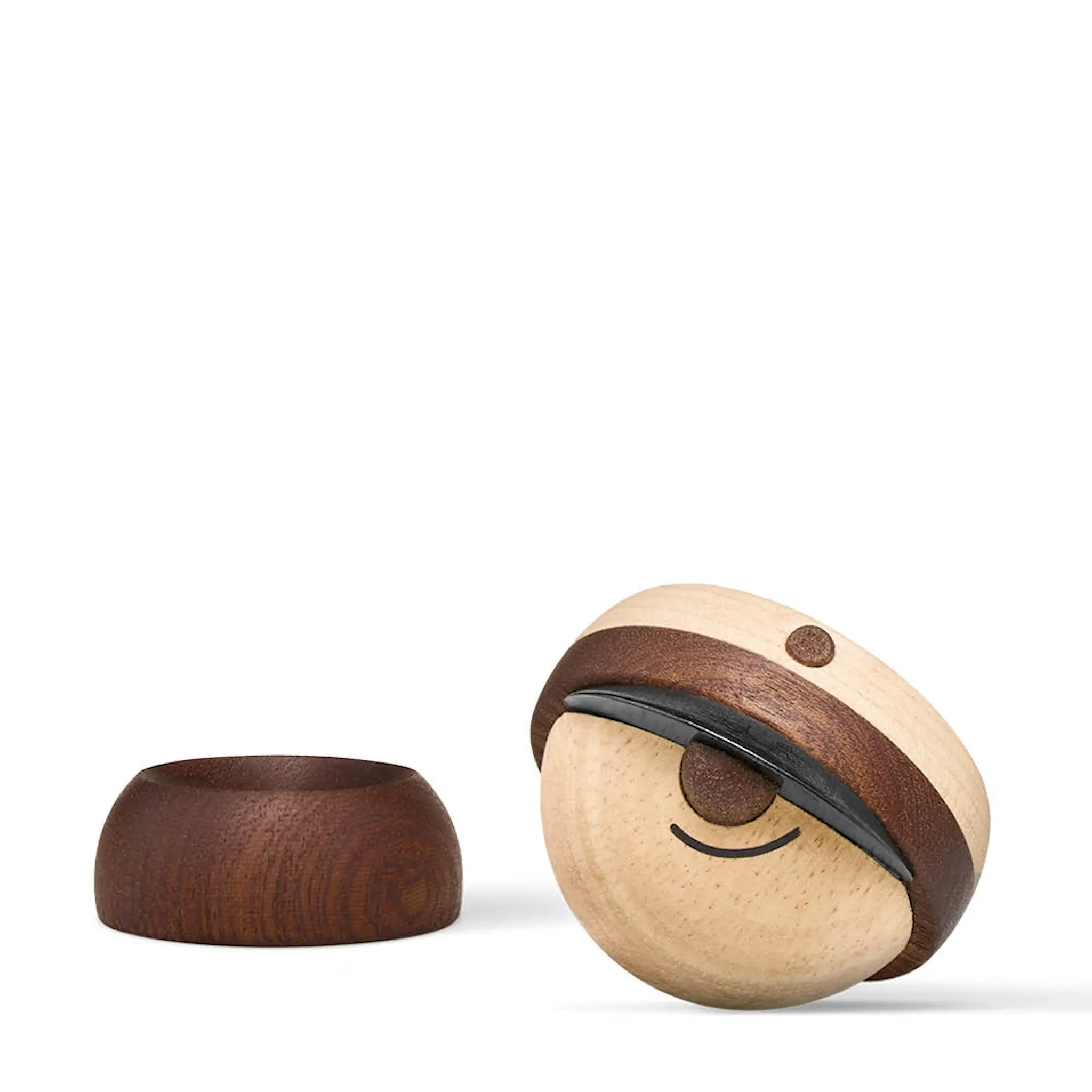 FableWood Puufiguuri ylioppilas 4,5 cm Kumipuu/Sapele/Vaahtera
