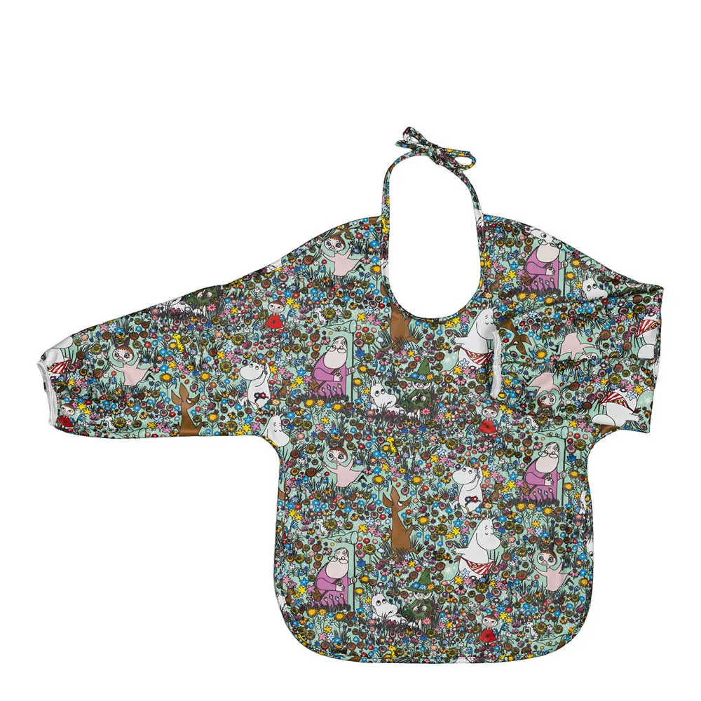 Muumi Hihallinen ruokalappu Vihreä