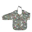 Mumin långärmad haklapp Äng grön