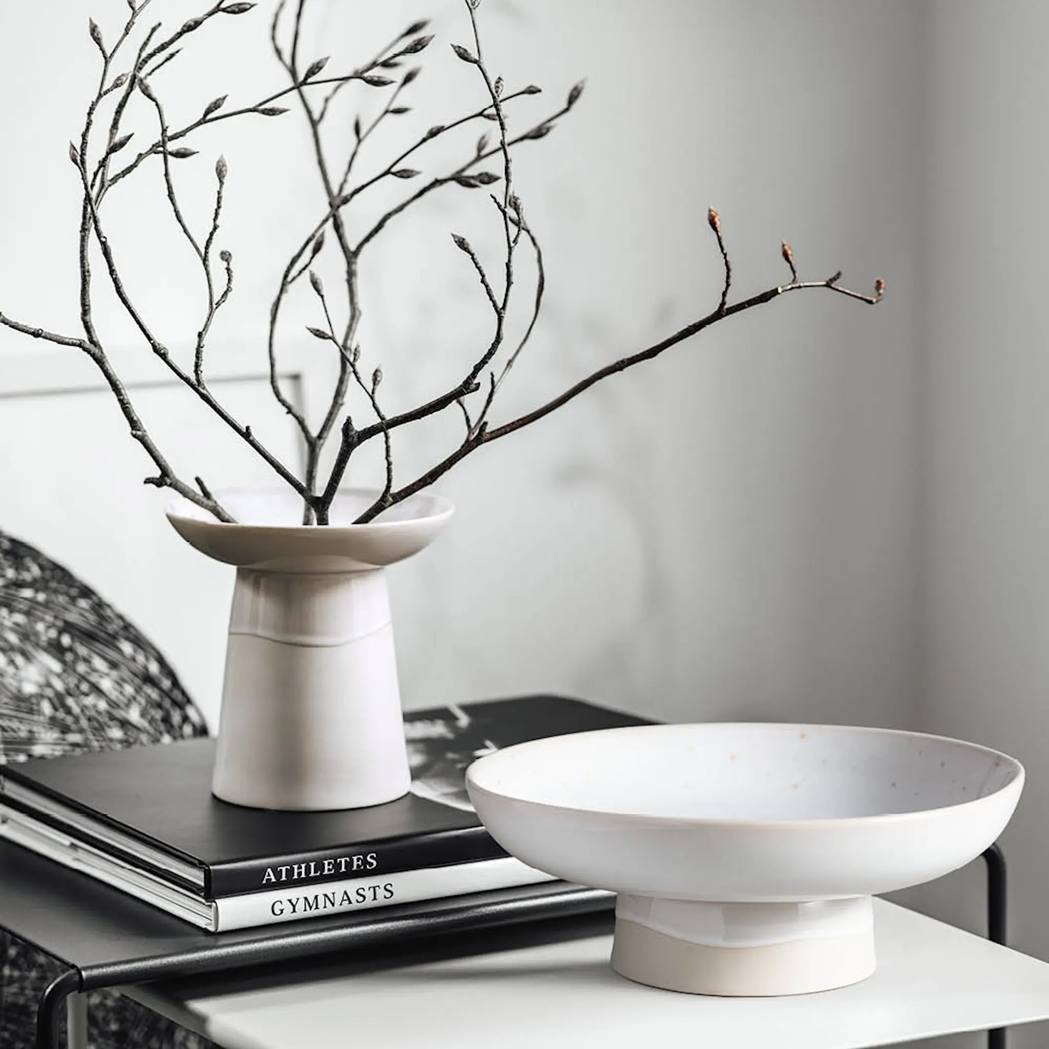 Villeroy & Boch Winter Glow skål på fot 24x9 cm