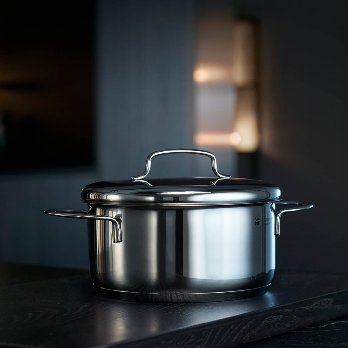 WMF Mini lav kasserolle med lokk 16 cm