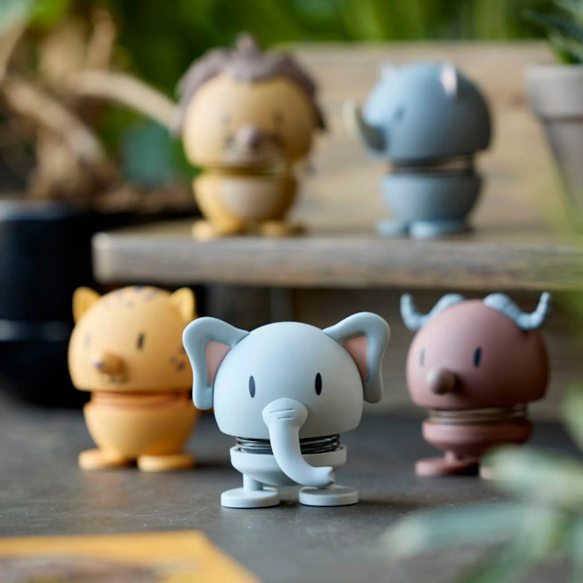 Hoptimisten Soft Elephant Hahmo S Harmaa