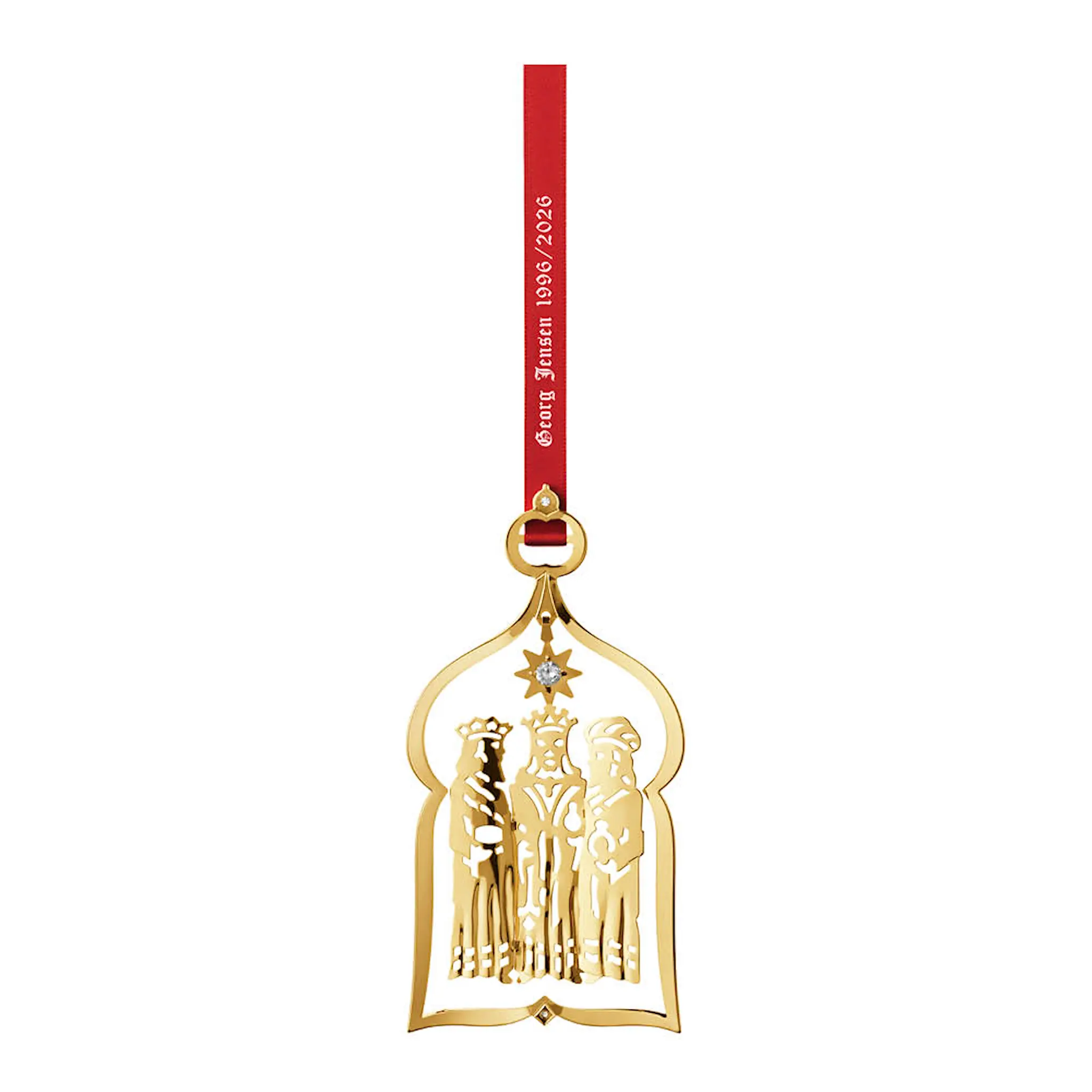 Georg Jensen 1996 jubileumsuro 12,1 cm guld
