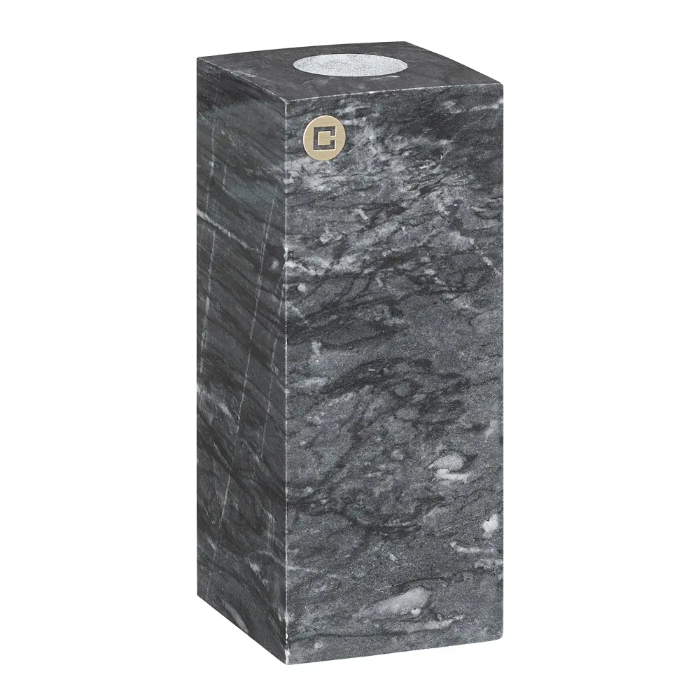 Marmo Kynttilänjalka 12 cm Harmaa