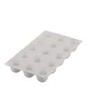 Silikonform Mini Skumtoppar 15 st 4x4 cm