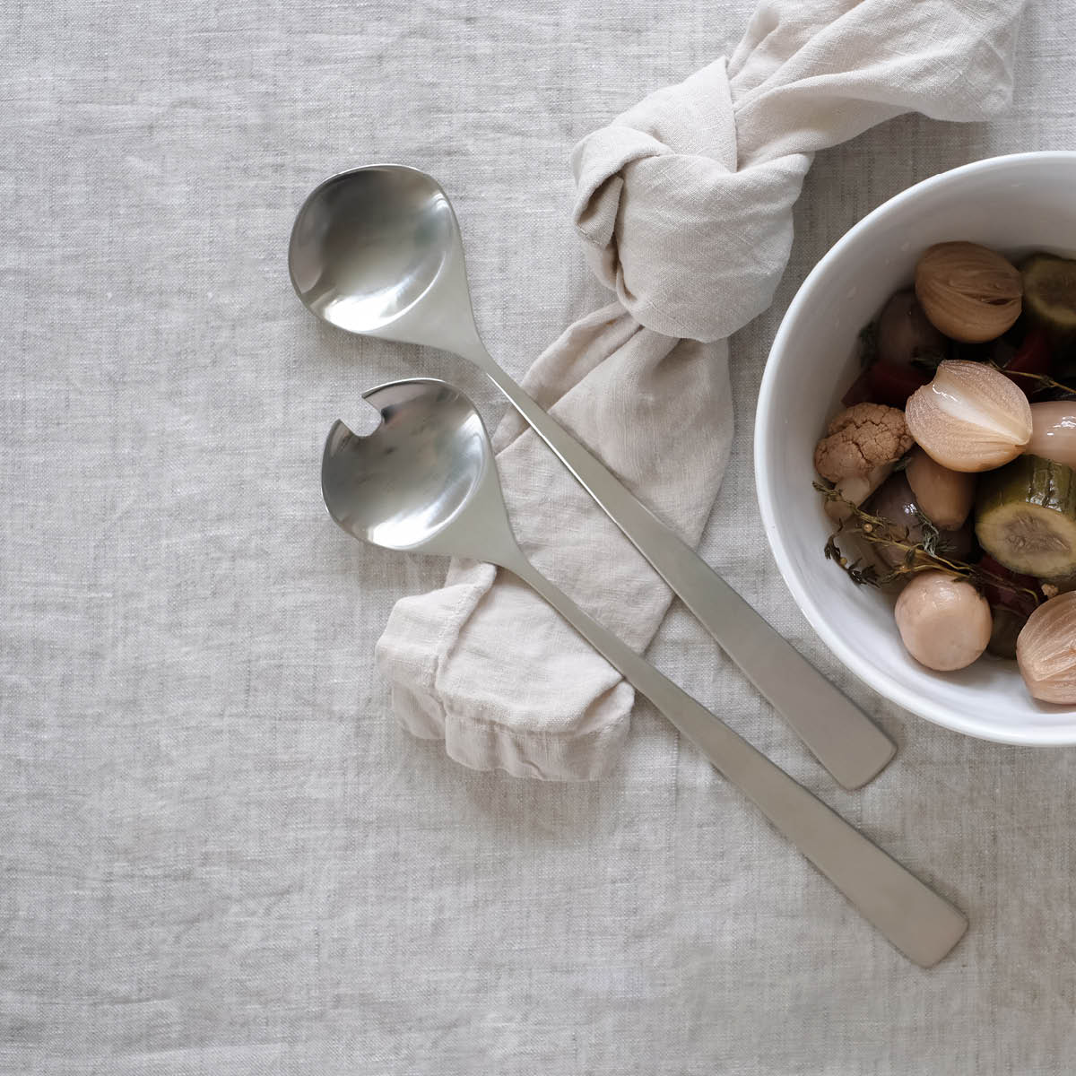 Stelton Maya Salaattiottimet soikeat 2 osaa