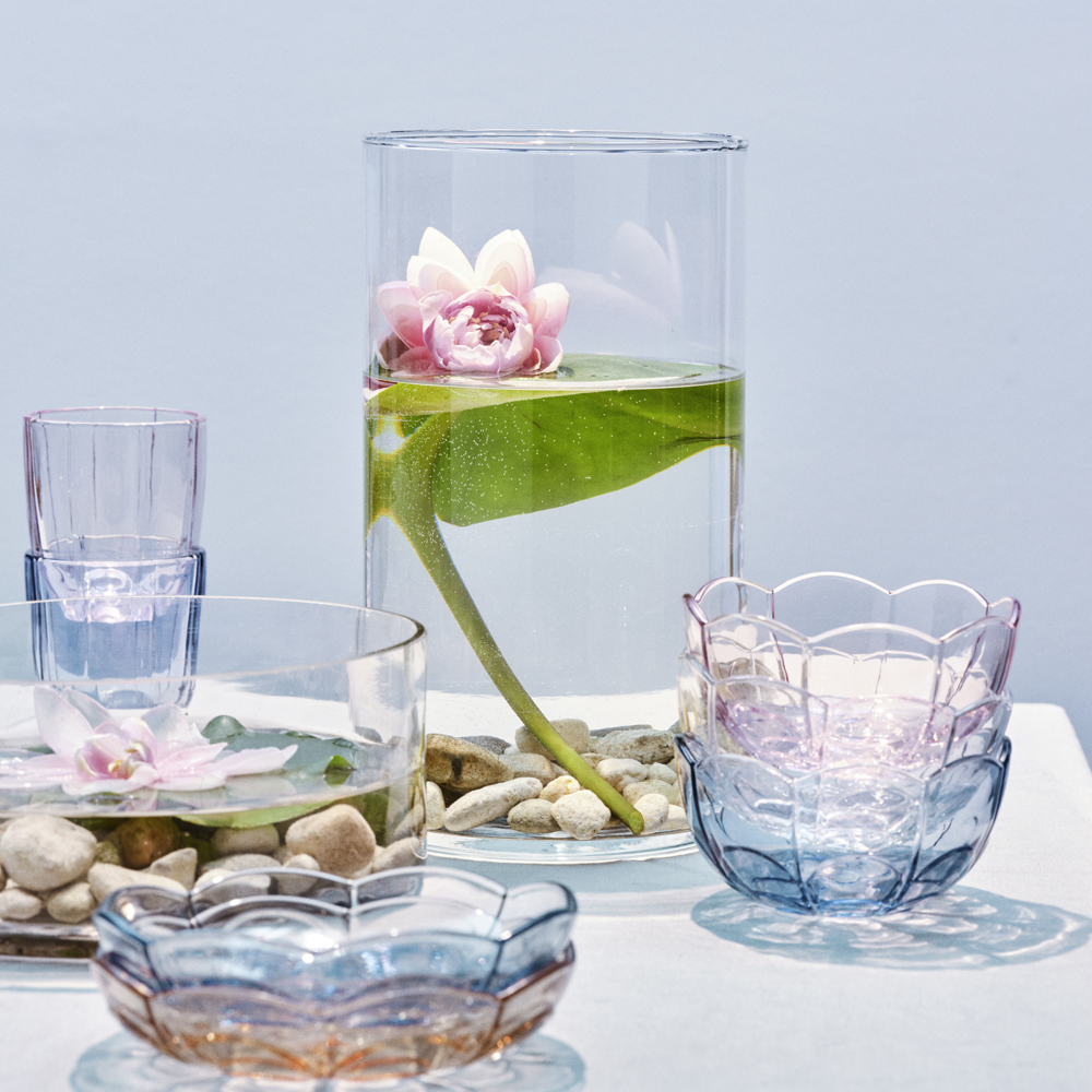 Holmegaard Lily Skål 13 cm 2-pack Cherry Blossom