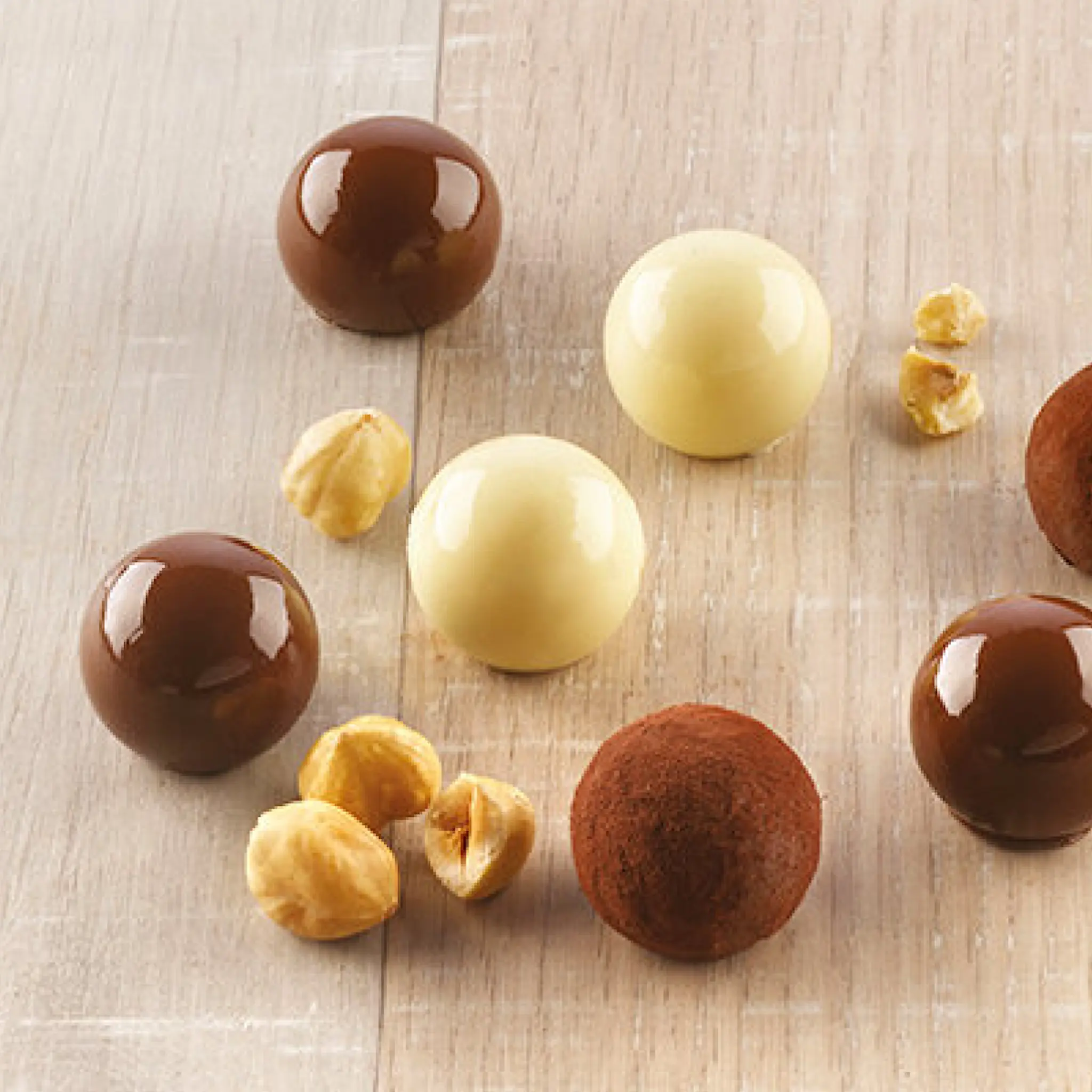 Silikomart Tartufina silikonform for praliner 2,5 cm 15 stk hover