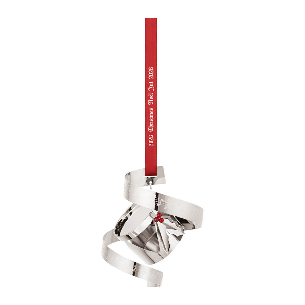 Georg Jensen 2026 Joulukoriste rumpu 10 cm Hopea