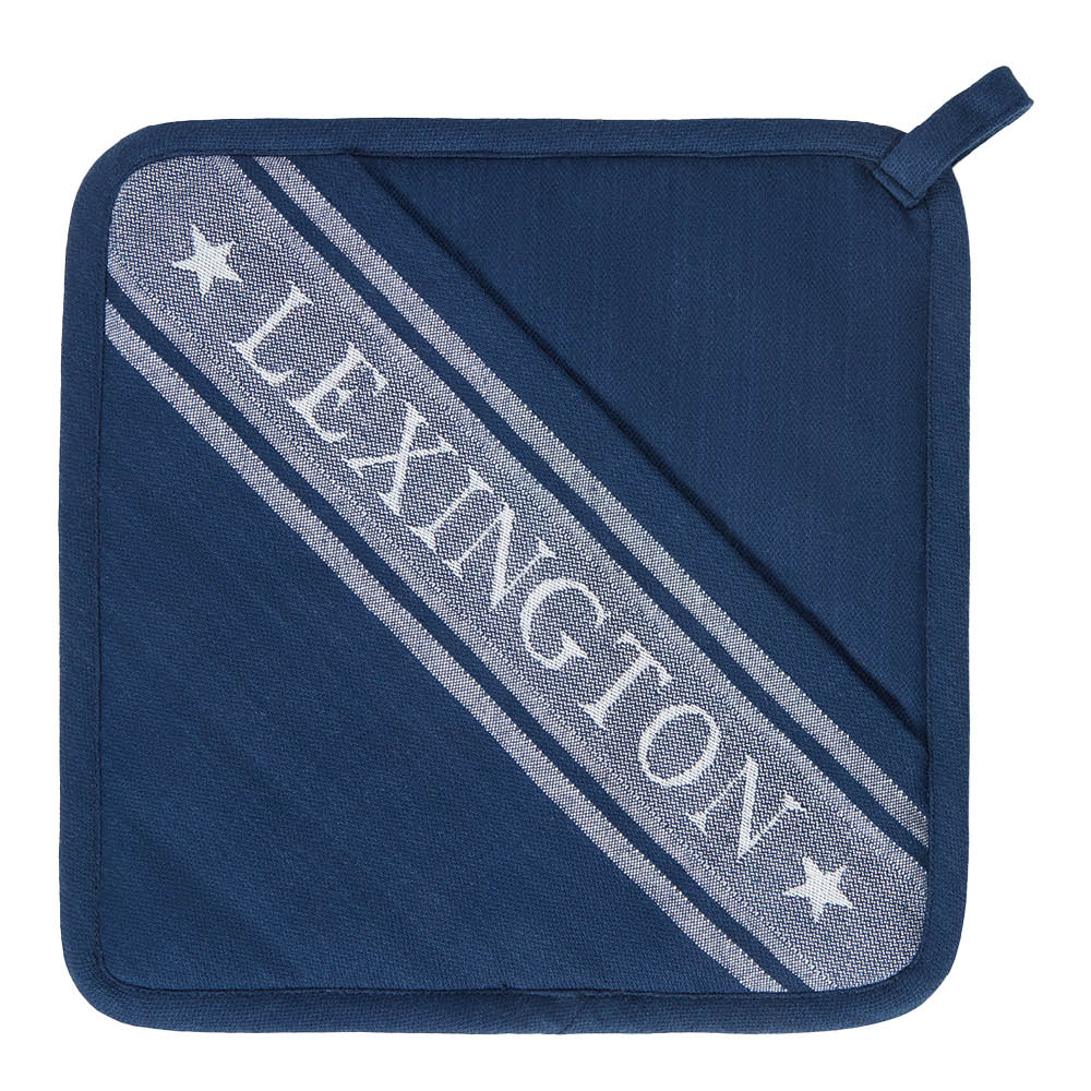 Lexington Icons grytlapp stjärna 25×25 cm dress blue/white