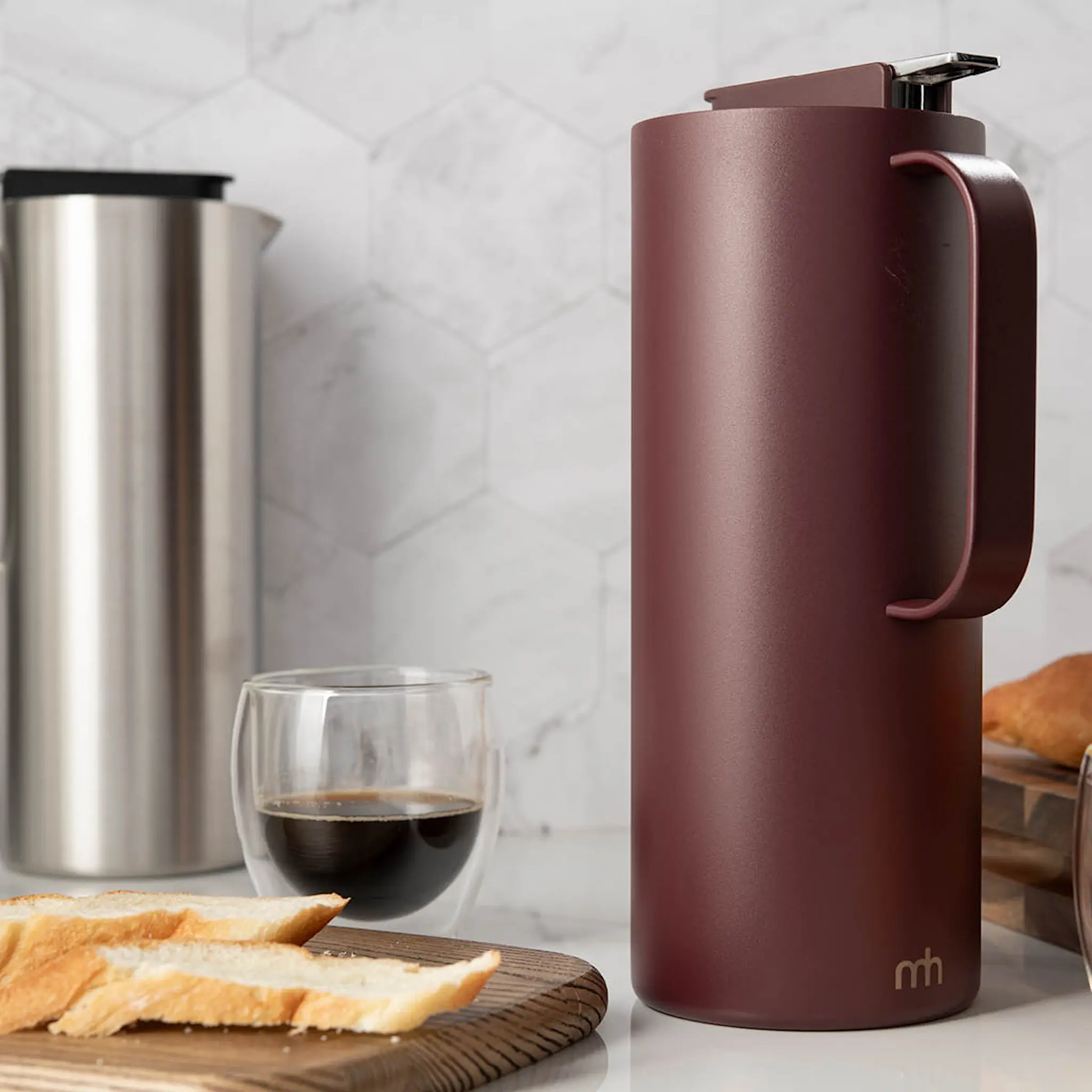 Modern House Lundi termokanne 1,4L rødbrun