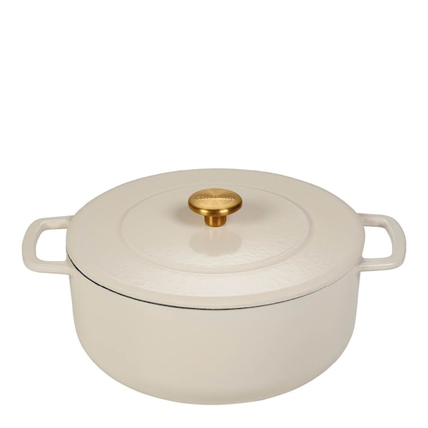 Gjutjärnsgryta 24 cm 3,8 L sand