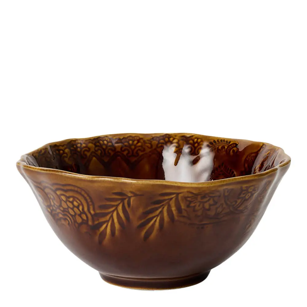 Arabesque suppeskål 50 cl coffee